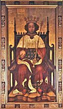 Richard II, Portrait circa 1367 at Westminster Abbey