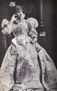 Sarah Bernhardt, the queen in Hugo's "Ruy Blas"